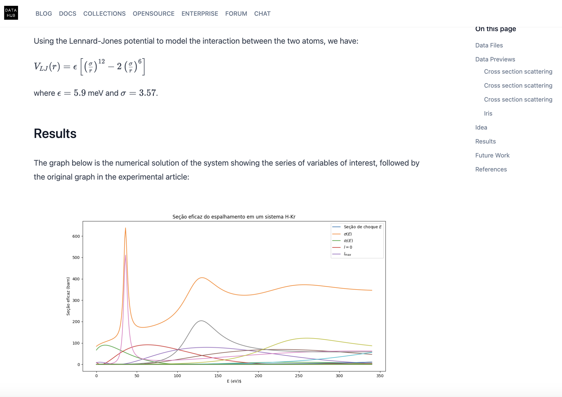 Cross Section Scattering